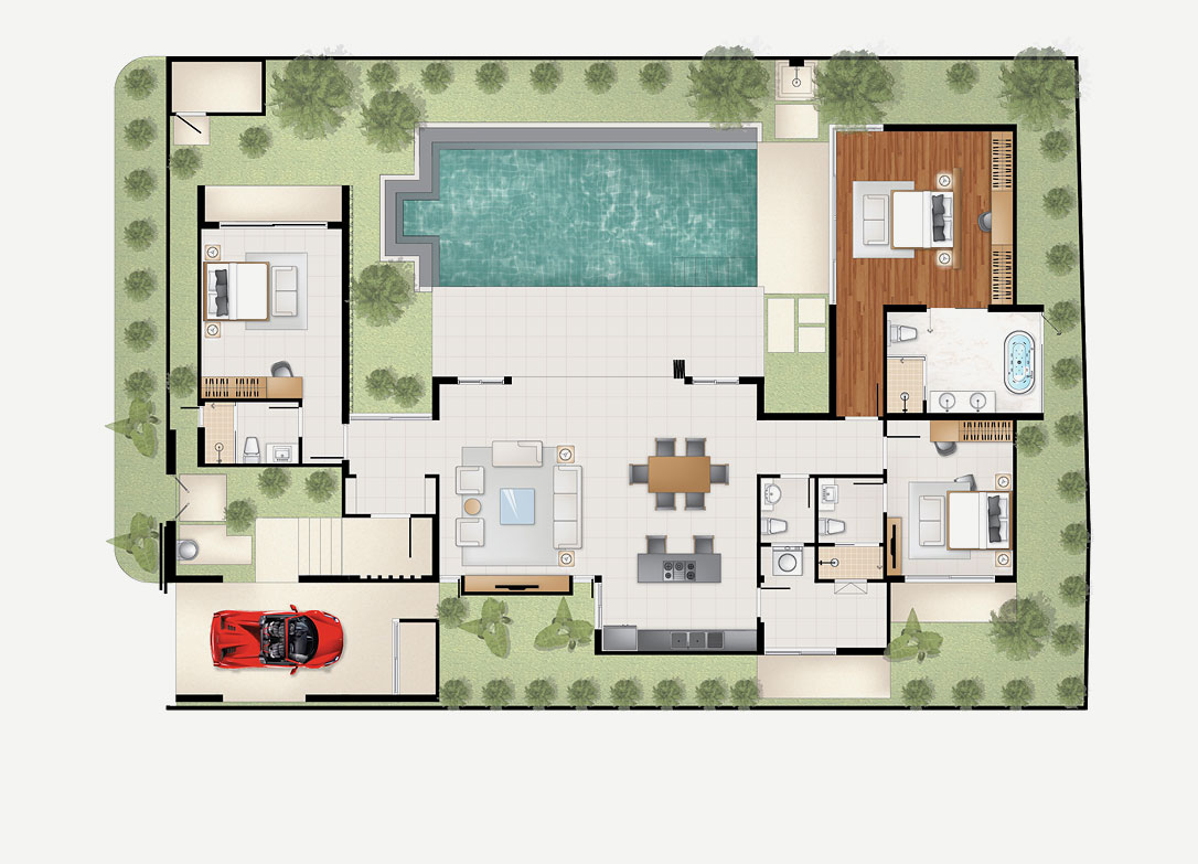 Floor Plan A5 - Botanica The Nature